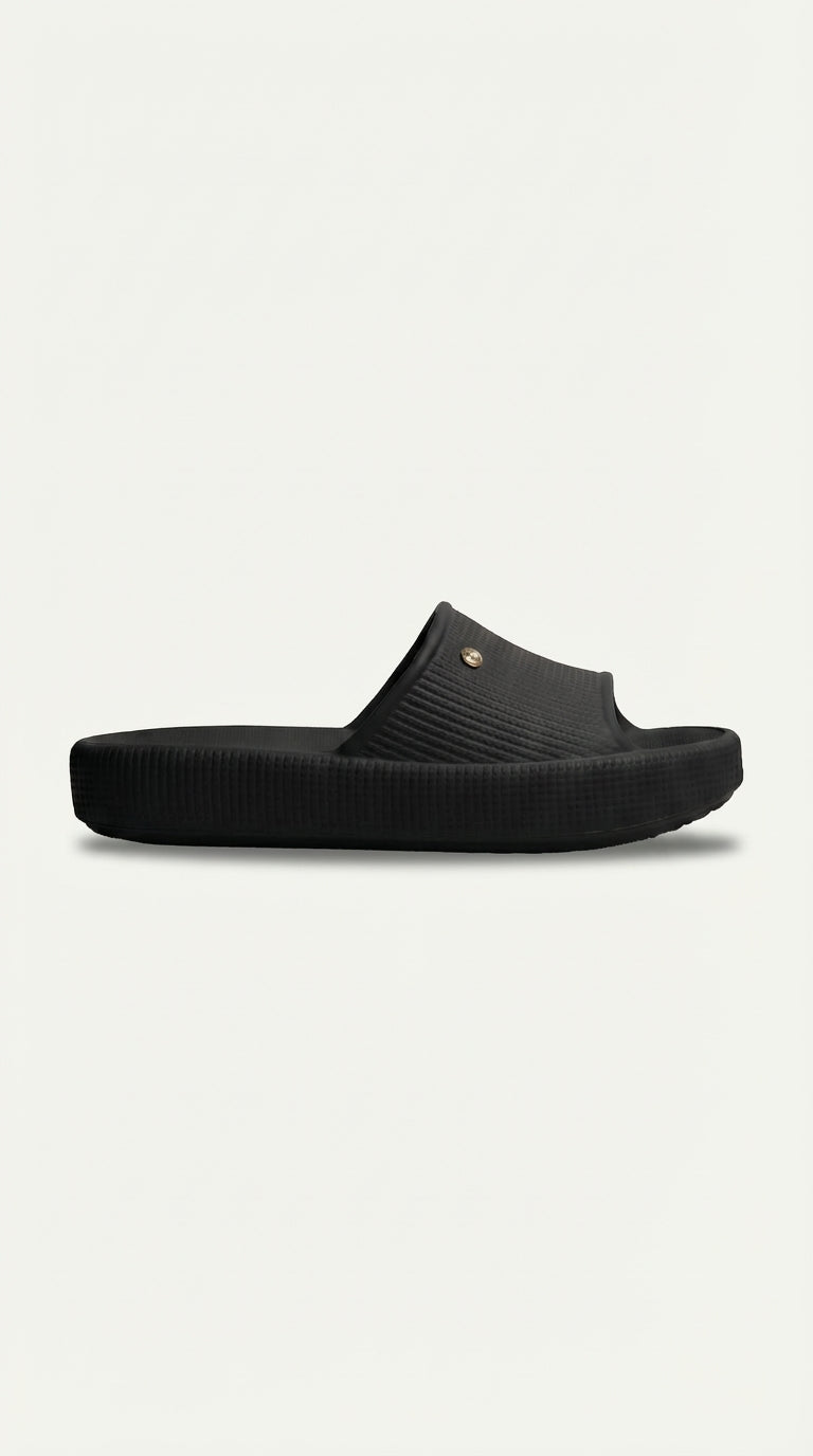 Chinelo Slide Dijean 32880001 Preto