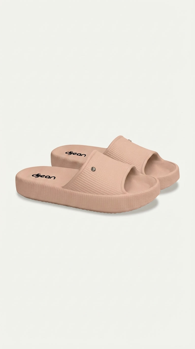Chinelo Slide Dijean 32880001 Nude
