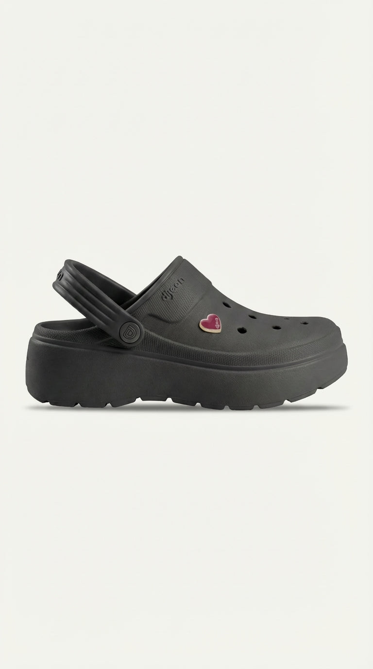 Clog Dijean 33070001 Preto
