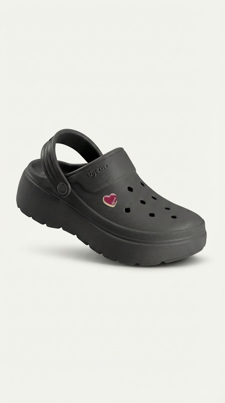 Clog Dijean 33070001 Preto