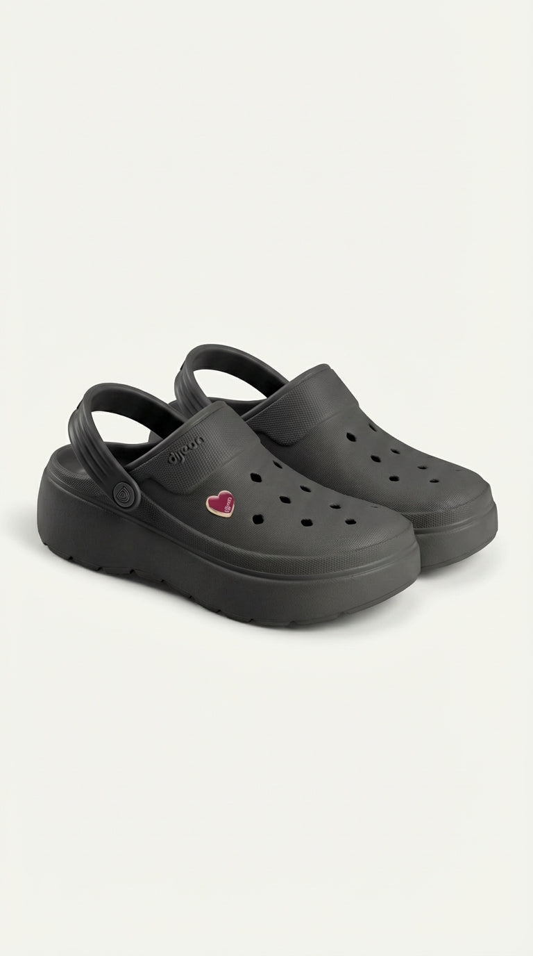 Clog Dijean 33070001 Preto