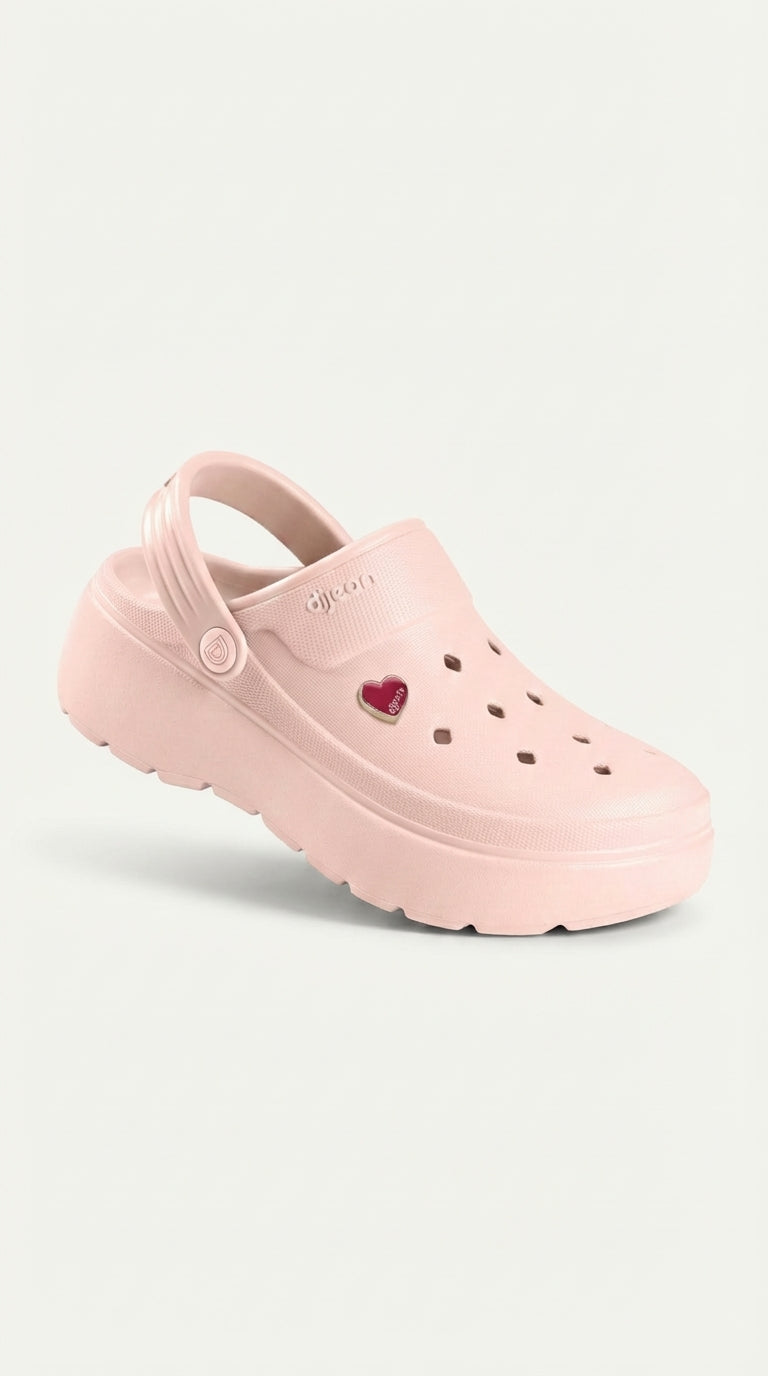 Clog Dijean 33070001 Rosa Claro