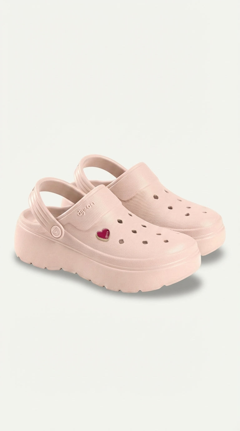 Clog Dijean 33070001 Rosa Claro