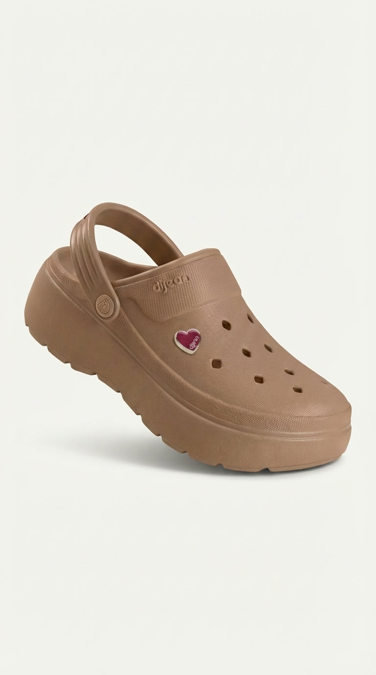 Clog Dijean 33070001 Caramelo