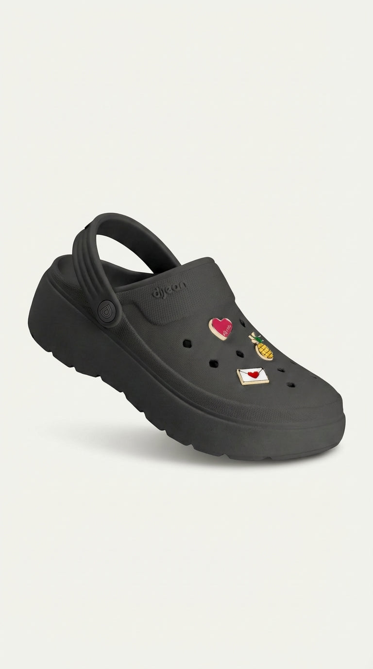 Clog Dijean 33070002 Preto
