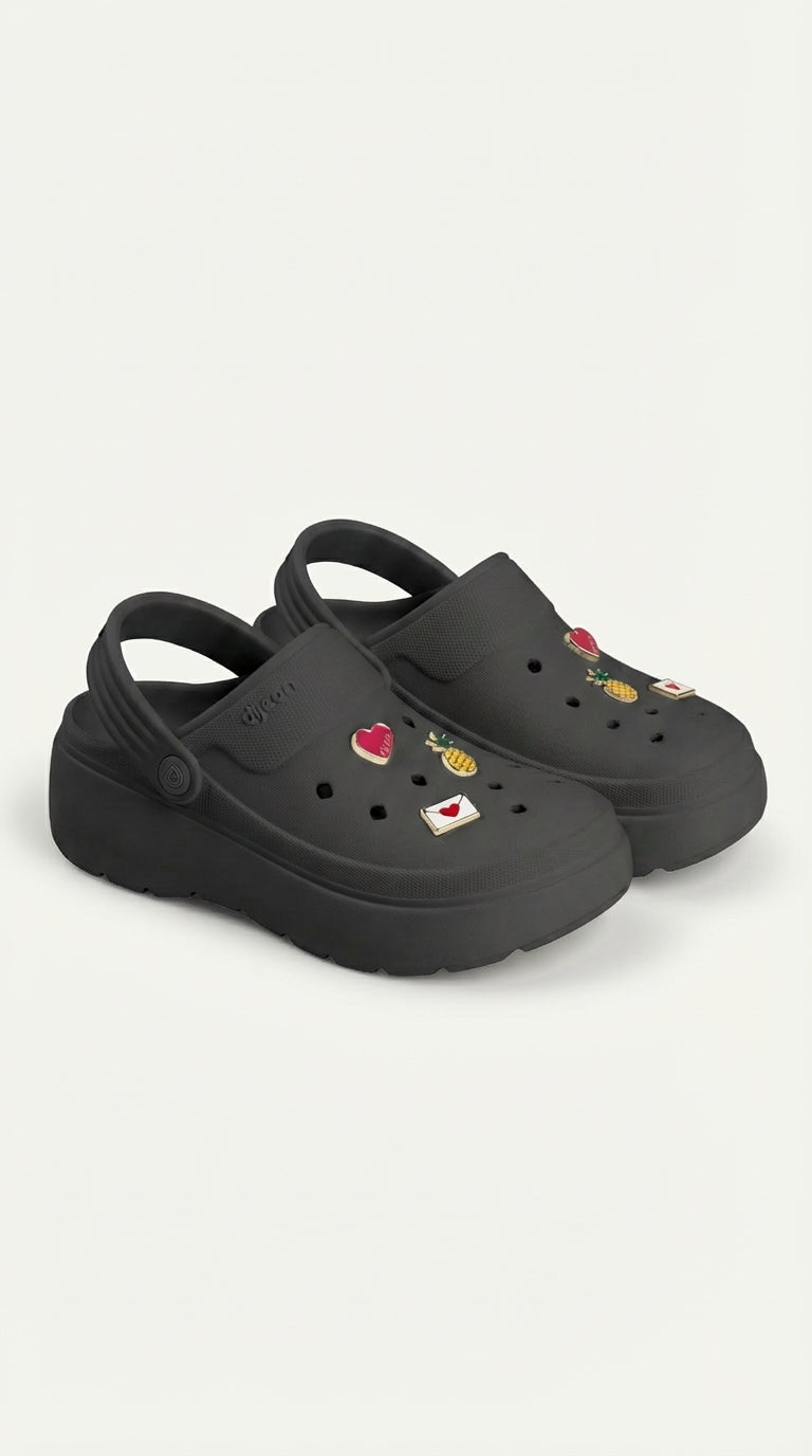 Clog Dijean 33070002 Preto
