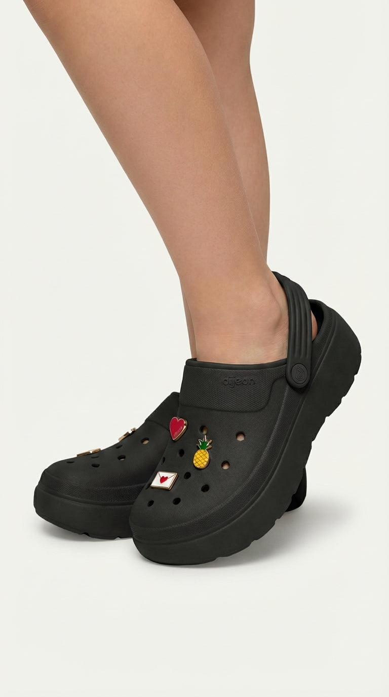 Clog Dijean 33070002 Preto