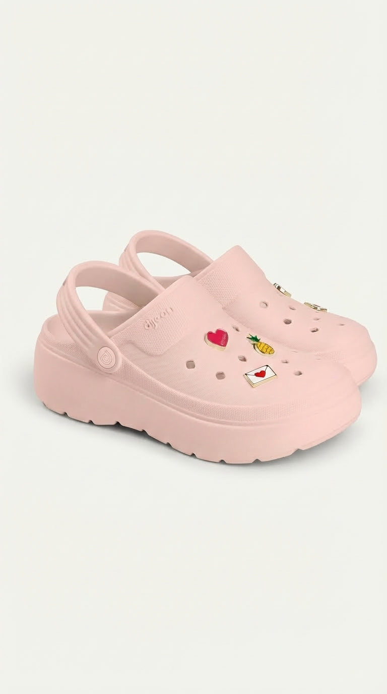 Clog Dijean 33070002 Rosa Claro
