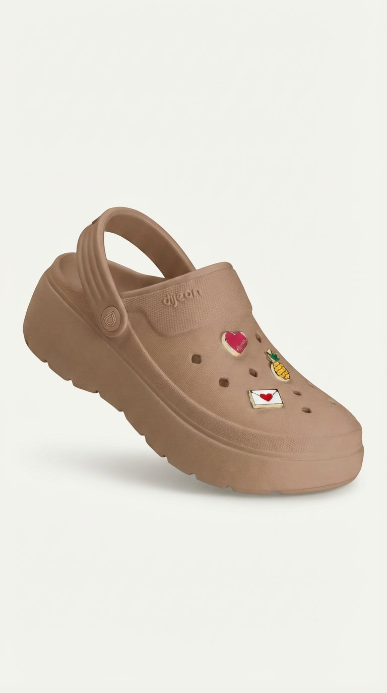 Clog Dijean 33070002 Caramelo
