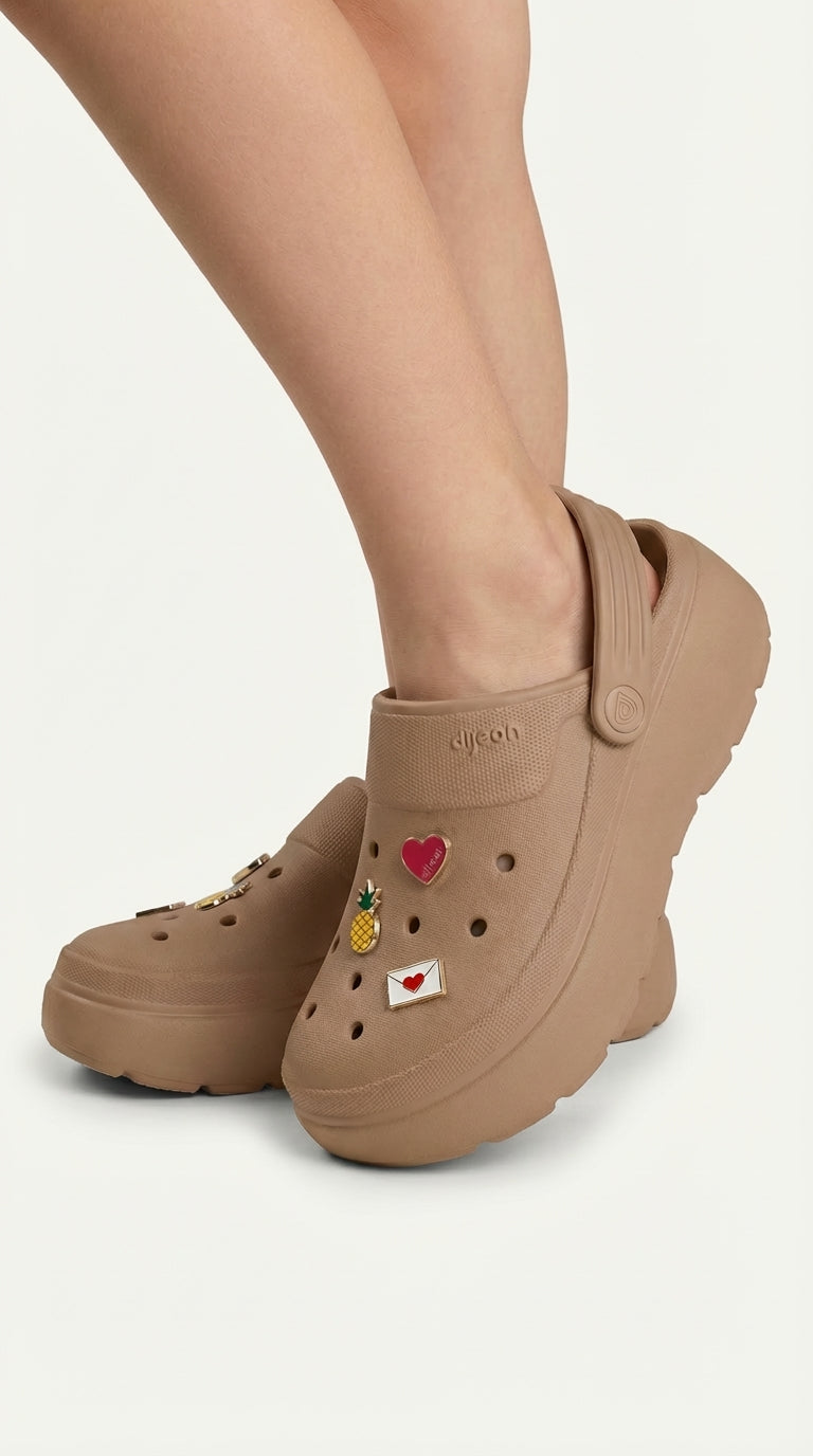 Clog Dijean 33070002 Caramelo