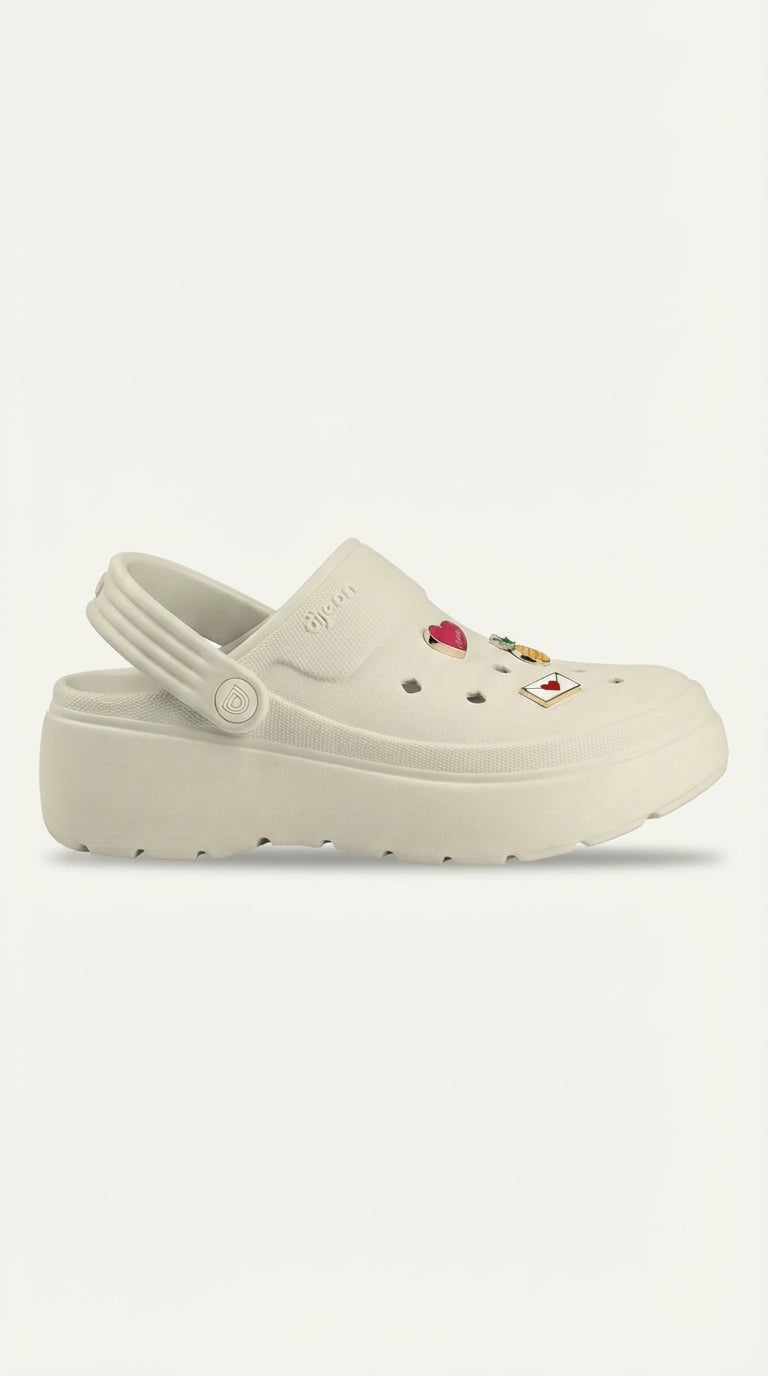 Clog Dijean 33070002 Off White