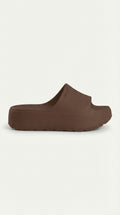 Chinelo Slide Dijean 33080001 Chocolate