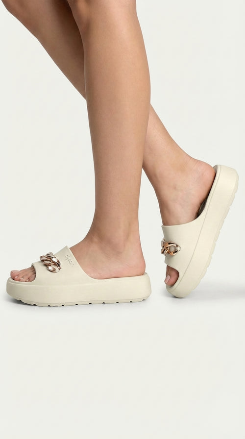 CHINELO SLIDE DIJEAN 33080002 FULL EVA OFF-WHITE