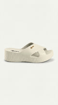 Chinelo Plataforma Dijean 33100001 Off White