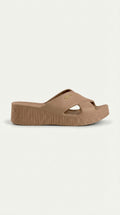 Chinelo Plataforma Dijean 33100001 Caramelo