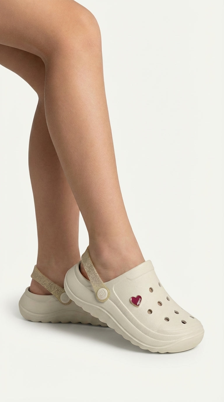 Mini Clog 43040001 Off White