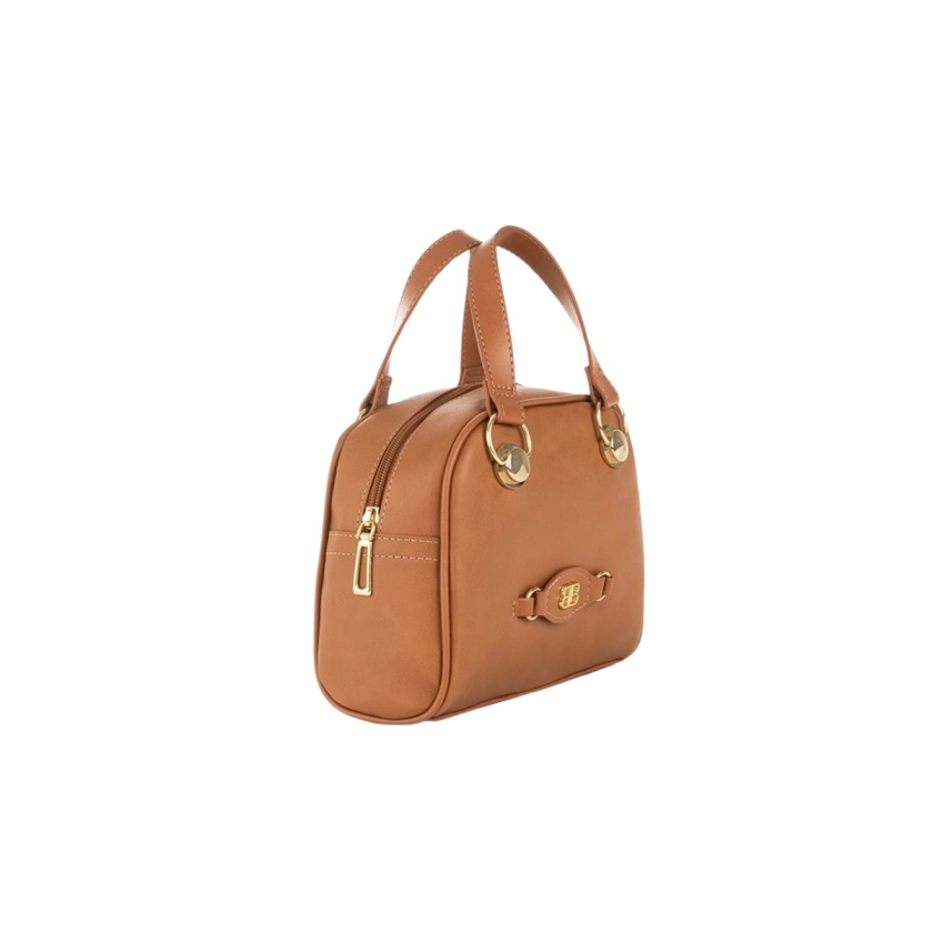 Destaque-se com a Bolsa Feminina Rafitthy Alça Dupla Caramelo! Com medidas compactas de 18x23x9 cm, oferece praticidade para o dia a dia. Apresenta uma elegante alça de mão e uma transversal ajustável, garantindo conforto e estilo. Ideal para quem busca sofisticação e funcionalidade em cada detalhe