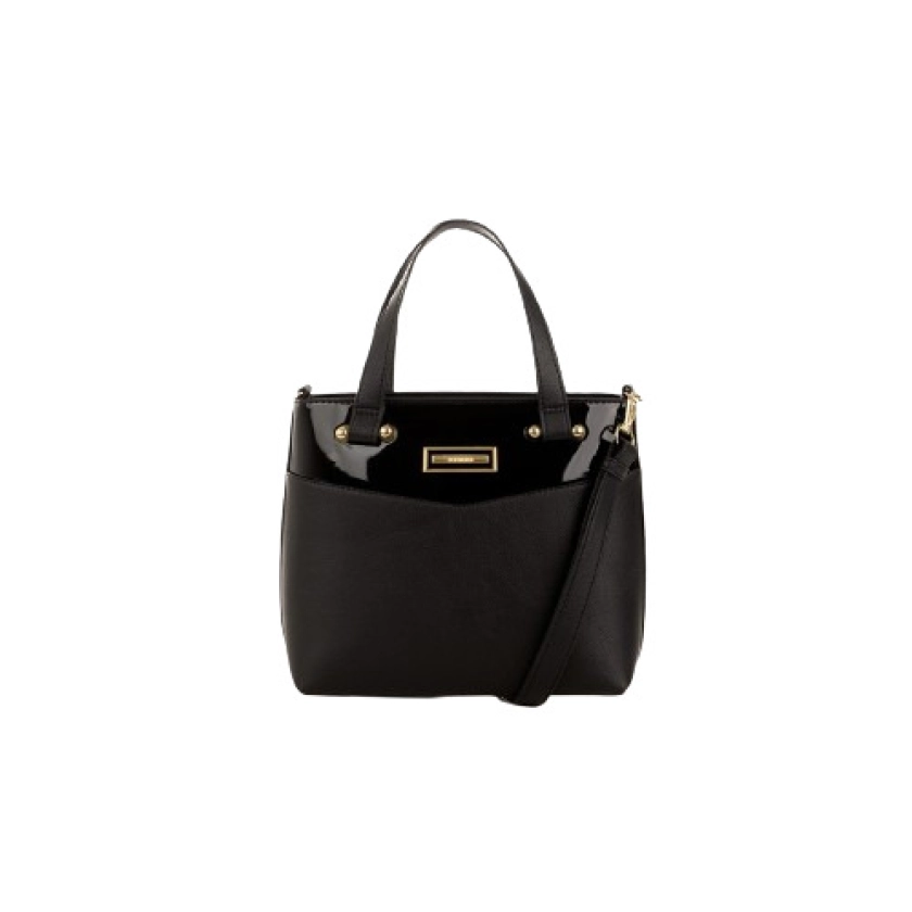 Descubra a elegância discreta da Bolsa Feminina Rafitthy Gloss Preto. Com medidas compactas de 22 cm de altura, 24 cm de largura e 10 cm de profundidade, este acessório combina estilo e funcionalidade para o dia a dia. O tom preto clássico adiciona um toque sofisticado, ideal para diversas ocasiões. Equipada com bolso interno para organização e alça opcional, oferece versatilidade e praticidade sem abrir mão do estilo.