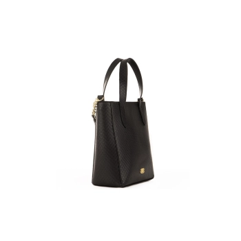 Bolsa Feminina Rafitthy Snake Preto 