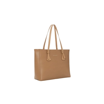 Bolsa Tote Feminina Rafitthy Trama Banoffe Creme